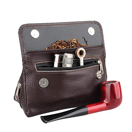 pipe tobacco pouch uk Clan Original (Formerly Aromatic) (25g Pouch) Health Secure Soft Genuine Leather