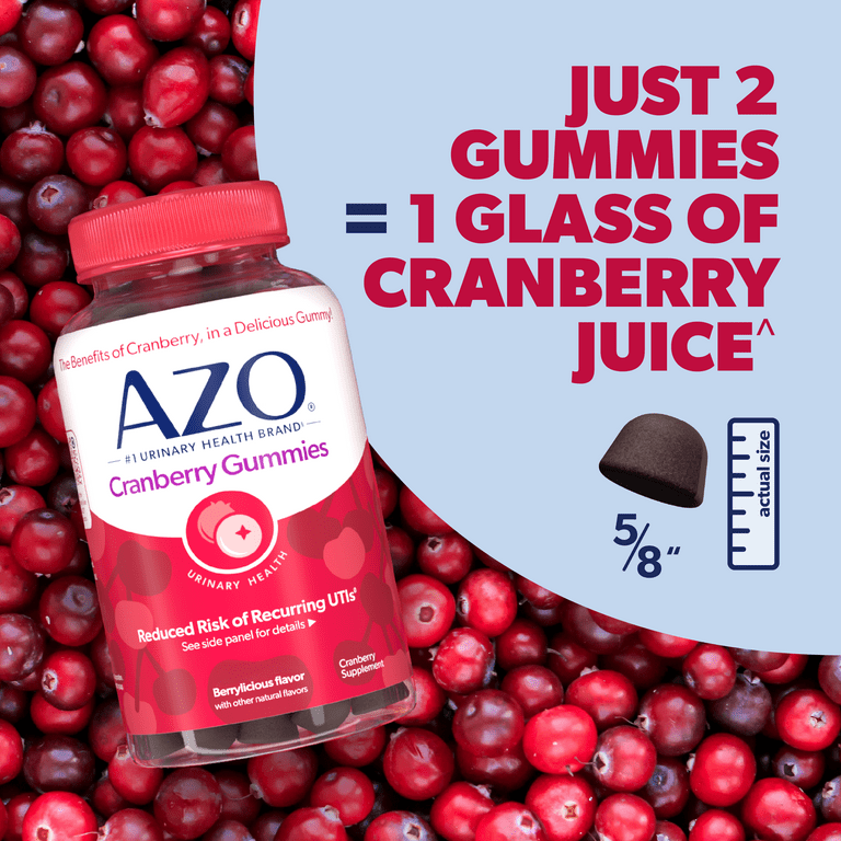 【コーウィン様用】AZYLYA / Sweet Cerebral Destruc AZO Cranberry Gummies Urinary Tract Health, Helps Cleanse and