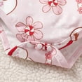thumbnail image 7 of GYRATEDREAM Newborn Baby Girl Christmas Outfit Long Sleeve Romper Suspender Skirt Headband Set 3Pcs Fall Winter Outfits, 7 of 7