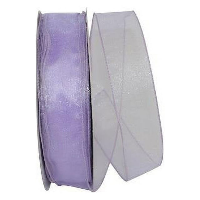 Reliant Ribbon 99908W-051-09K Sheer Lovely Value Wired Edge Ribbon - Orchid - 1.5 in. x 50 yards