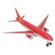 thumbnail image 5 of Juguete modelo de avión modelo de avión de pasajeros fundido a presión de aleación color brillante para estudio en el hogar ANGGREK Otros, 5 of 8