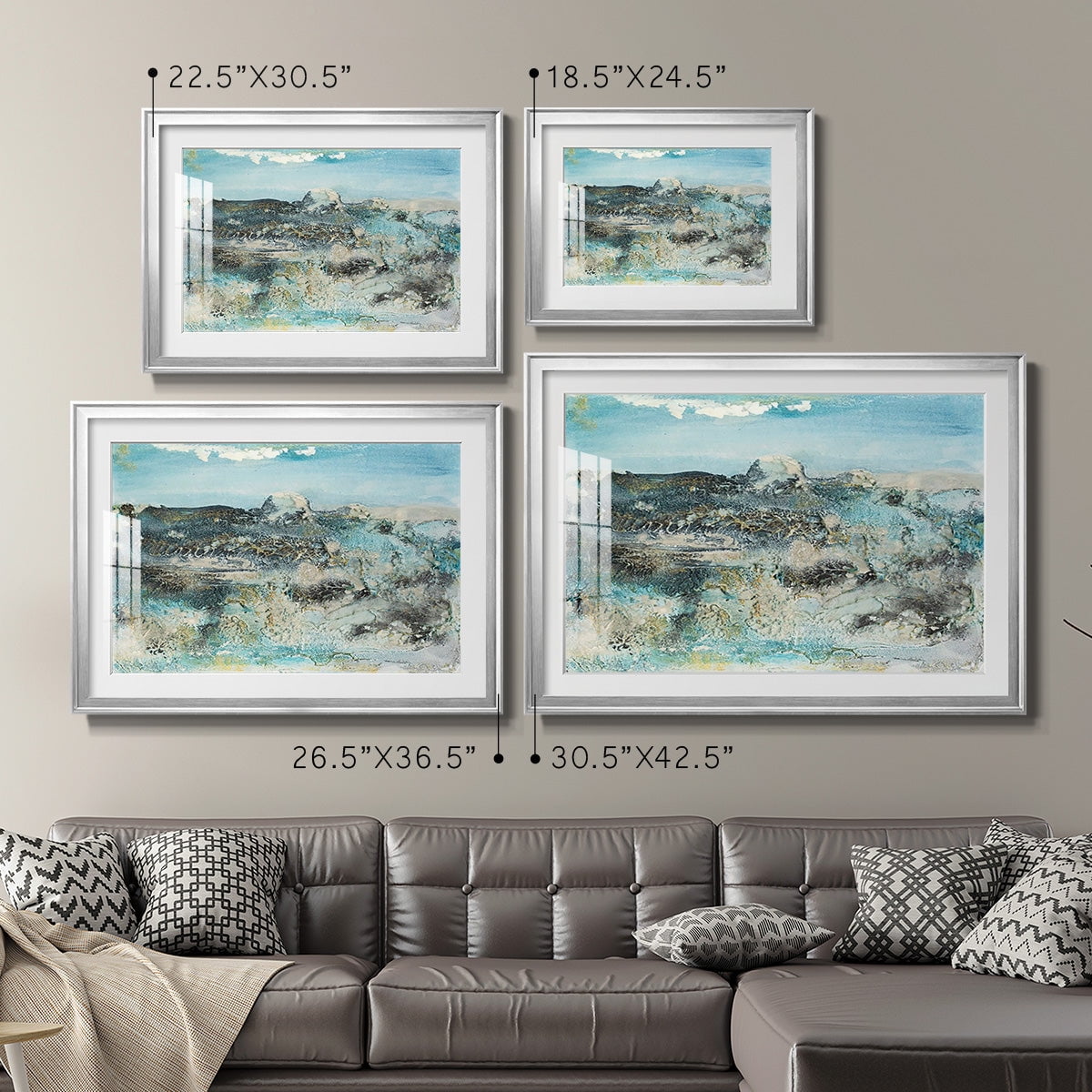 Pattern of Peace I Premium Framed Print - Ready to Hang