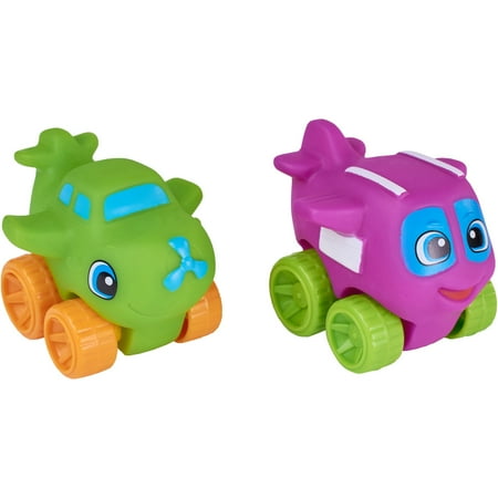 Spark. Create. Imagine. 5-Piece Soft & Squeezable Airplane Play Set