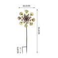 thumbnail image 3 of Winter Savings Clearance! SuoKom Wind Spinne-r, Outdoor Metal Stake Yard Spinners, Garden Wind Catcher Wind Mills, Garden Windmill,Suitable For Decorating Your Patio, Law-n & Garden, 3 of 6