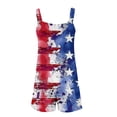 thumbnail image 6 of Prime Day Sales Today 2025!LEBONYARD Shorts for Women Plus Size,Women's Summer Comfortable Casual Suspender Printing Shorts Pocket Jumpsuit Shorts, 6 of 7