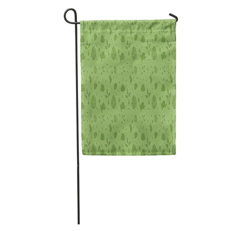 SIDONKU Dinosaurs in Color Green Beasts Boys Room Cartoon Children Garden Flag Decorative Flag House Banner 12x18 inch