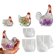 3.57 Bird Silicone Molds, 3D Bird Epoxy Resin Molds, Cute Animal Resin Casting Concrete Mold Unique Display Mold DIY Art Crafts Wall Hanging Halloween Christmas Home Decoration
