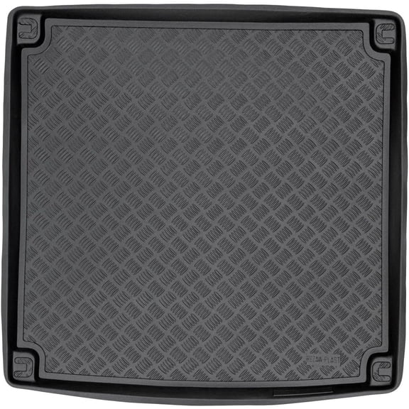 Rezaw-Plast Cargo Mat Compatible with Mercedes M-Class W164 2006 2007 2008 2009 2010 2011 ML320 ML350 ML500 ML550 ML63 Heavy-Duty Trunk Mat PE Molded Custom Fit Odor Black