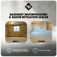 thumbnail image 3 of RadonSeal Deep Penetrating Concrete Sealer for Basements (2.5 Gallons), 3 of 7