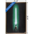 thumbnail image 3 of Star Wars: Original Trilogy - Green Lightsaber Wall Poster, 22.375" x 34", Framed, 3 of 3