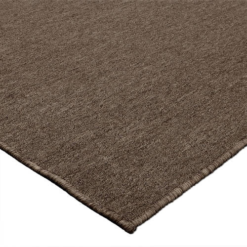 Mainstays Titan Solid Area Rug, Pecan, 17.4 in x 30 in