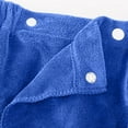 thumbnail image 4 of Wancir Men's Solid Button-Front Bathrobe with Pockets, 4 of 4