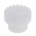 thumbnail image 3 of Engranaje de plástico, modelo de engranajes helicoidales de reducción DIY de Robot , 25 dientes Sharpla Engranaje Gusano de reducción de bricolaje, 3 of 8