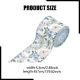 thumbnail image 5 of Cinta de alambre para Pascua, decorativa, para envolver, rollo de cinta artesanal de 4,5 m para primavera Azul, 5 of 5
