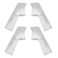 thumbnail image 3 of Lefu 4PCS White RV Rain Gutter Spout Long Version Left & Right Driver & Passenger, 3 of 9