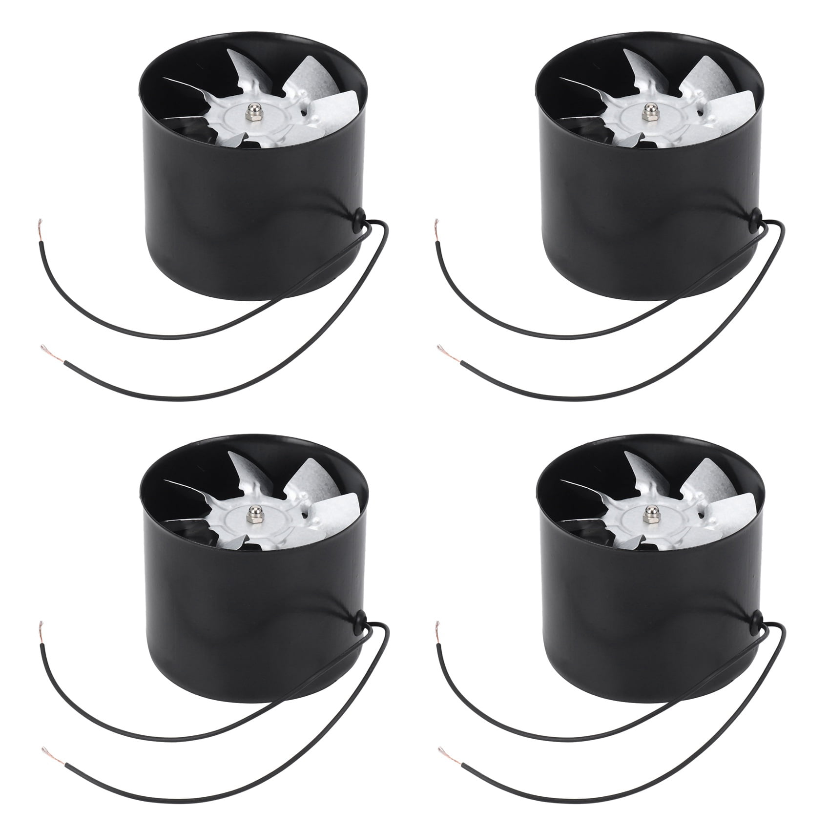 4X 4 Inch Inline Duct Fan Ventilator Metal Pipe Ventilation Exhaust Fan