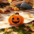 thumbnail image 5 of Zznnkj Halloween Plush Pumpkin Doll, Soft Stuffed Orange Pumpkin Toy, Cute Spooky Plushie Gift for Holiday Decor, 5 of 5