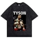 thumbnail image 3 of Mike Tyson-Camiseta Vintage lavada para hombre, Camisa de algodón de gran tamaño, ropa de calle Retro, Camiseta de cuello redondo de verano, 3 of 4