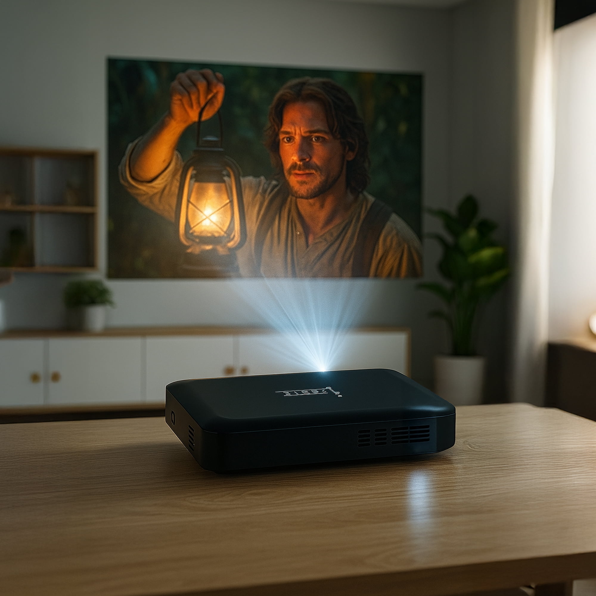 Compact HD Projector – Portable Big-Screen Entertainment Anywhere
