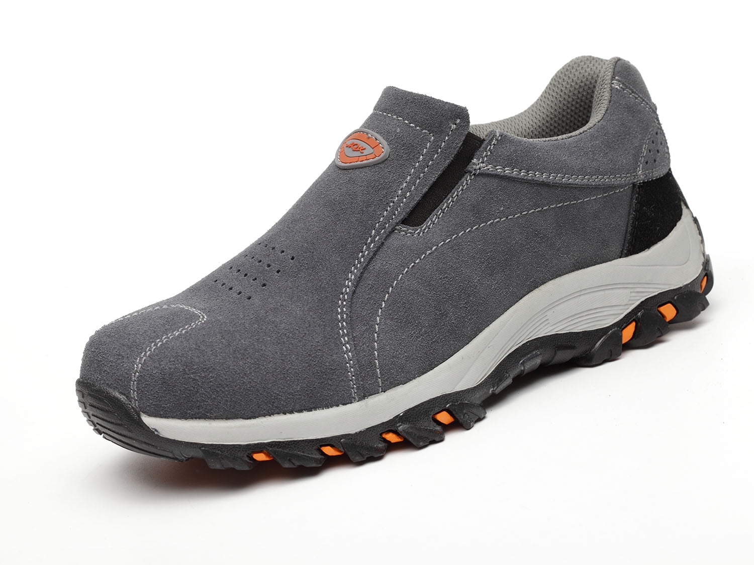 Men's Steel Toe Sneakers Work Safety Shoes Slip Ons Breathable Waterproof Boots