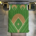 thumbnail image 5 of Baseball Field 3D Set Duvet Cover Quilt Cover Theme for Full Size, 5 of 6