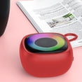 thumbnail image 5 of SHIMELE Wireless Bluetooth Speaker, Portable Mini Speaker, RGB Light Speaker, 5W Loud Sound with Bass, Bluetooth 5.4, Long Battery Life for Indoor Outdoor Home Party Camping Travel, 5 of 6