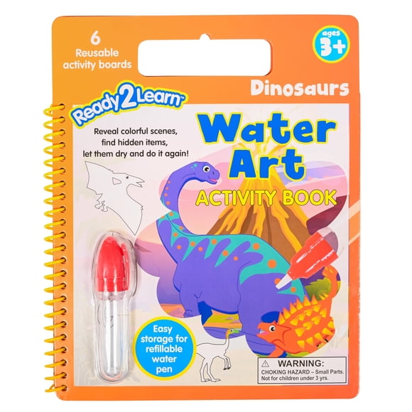 Cahier d'Activités d'Art Aquatique - Dinosaures