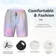 thumbnail image 3 of Fotbe Rainbow Traje de Baño para Hombre – Shorts de Natación de Secado Rápido con Forro y Bolsillos-Large, 3 of 6