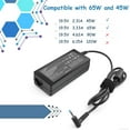thumbnail image 5 of 65W Laptop Charger for HP Smart Blue Tip Compatible HP Pavilion x360 14 15 17 Series, Envy, Spectre, Elitebook 840, ProBook, PPP009A 709985-001 714657-001 709985-002 19.5V 3.33A HP Adapter, 5 of 7