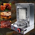 thumbnail image 3 of Vertical Gas Broiler Shawarma Machine Doner Kebab Gyro Grill Machine Rotisserie, 3 of 11