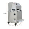 thumbnail image 2 of Electric Sugar Cane Ginger Press Juicer Commercial Sugarcane Juice Extractor 3 Rollers 660 lbs/h, 2 of 12