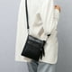 thumbnail image 5 of Bolsos cruzados para mujer, pequeños bolsos cruzados de cuero genuino para mujer, bolsos cruzados de hombro con múltiples bolsillos con cremallera, 5 of 6