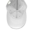 thumbnail image 4 of WEIYLL Womens Baseball Cap Ponytail Running Tennis Magnetic Attraction Solid Color White Headwear Hat One Size, 4 of 4