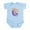 Sky Blue, variant on CafePress - Peppa Pig: Baby On Board! - Baby Light Bodysuit, Size Newborn - 24 Months