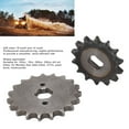 thumbnail image 3 of Motor Sprocket, Motor Chain Sprocket 428 Chain Wear Proof Steel  for Motorcycles, 3 of 7
