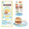 thumbnail image 2 of NANDIYNZHI Cute Aesthetic Stickers Set, 3D Layered Stickers, Embossed Stackable Sticker Set, Hamburger Theme, Cute Waterproof Decals for Laptop Scrapbooking Journaling, Household Essentials, 2 of 4