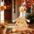 thumbnail image 4 of YuanGuangQ Thanksgiving Fall Maple Goose Outfit Goose Clothes for 23 in Cement or Plastic Geese Costume Dress for Yard Lawn Outdoor Garden Duck Statue Autumn Party Holiday Decor, 4 of 6