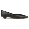 thumbnail image 2 of Franco Sarto Women's Prella Low Heel Pump Black Leather 7.5W, 2 of 5