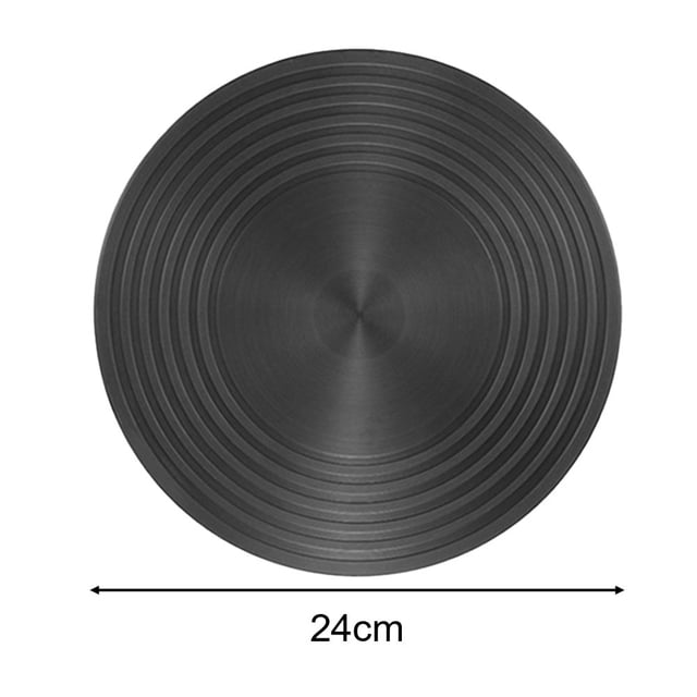 Gas Stove Plate Sided Non Slip Heat Conduction Plate for Glass Cookware 24cm