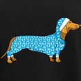 thumbnail image 3 of CafePress - Dachshund In Women's Dark Pajamas - Women's Short Sleeve Print T-Shirt and Pants Dark Cotton Pajama Set, 3 of 7