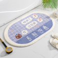 thumbnail image 1 of Serie de Buda, alfombrillas suaves pequeñas y frescas para entrada del Hogar, dormitorio, inodoro, puerta de baño, almohadilla antideslizante absorbente Fivean unisex, 1 of 2