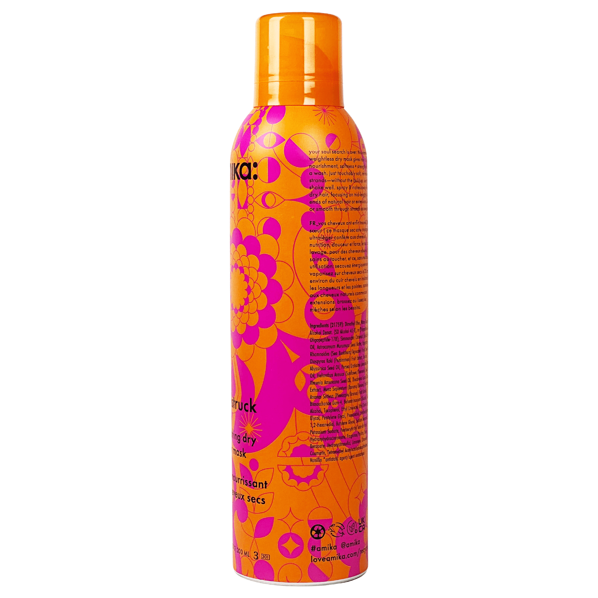Amika SOULSTRUCK Nourishing Dry Hair Mask 5.3 oz / 200 ml