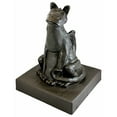 thumbnail image 2 of Emsco Group 92530 Lightweight Smiling Dragon Garden Statue, 21", Bronze, 2 of 3