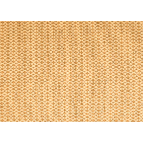 Ahgly Company Indoor Rectangle Solid Orange Modern Area Rugs, 5' x 8'