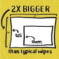 thumbnail image 6 of Tub O' Towels TW90 Heavy Duty 10" x 12" Multi-Surface Cleaning Wipes 90 Count, 6 of 11