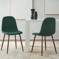 thumbnail image 2 of Simple Living  Larsen Dining Chairs (Set of 2) Black, 2 of 5