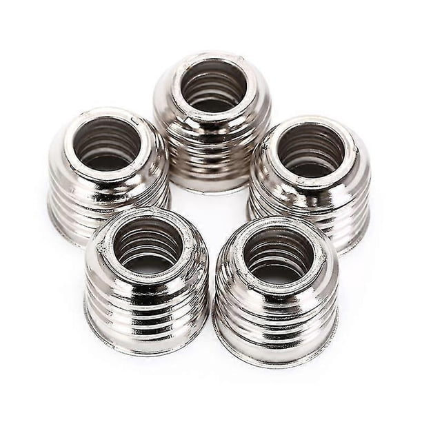 5x E27 a E14 Portalámparas Convertidor Enchufe Adaptador de Portalámparas para Bombillas