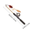thumbnail image 2 of 1Pc Fishing Rod Design Cat Teaser Retractable Cat Tickling Sticks Cat Teasing Toys, 2 of 8