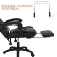 thumbnail image 4 of Shisuyan Repose-Pieds Ergonomique pour Chaise de Bureau Rétractable, Accessoire Repose-Pieds pour Chaise, Soutien de Pied Ajustable, Usage Quotidien, Repose-Pieds, Repose-Pieds Rétractable pour Chaise, 4 of 9