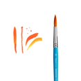 thumbnail image 4 of 12 Pack: Princeton™ Select™ Artiste Series 3750 Short Handle Round Brush, 4 of 5